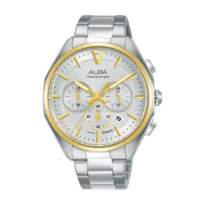 雅柏/Alba 42MM 不锈钢表壳 男表 AT3H58X1