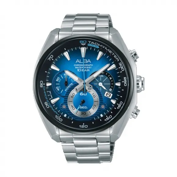 雅柏/Alba 45.5MM 不锈钢表壳 男表 AU2185X1