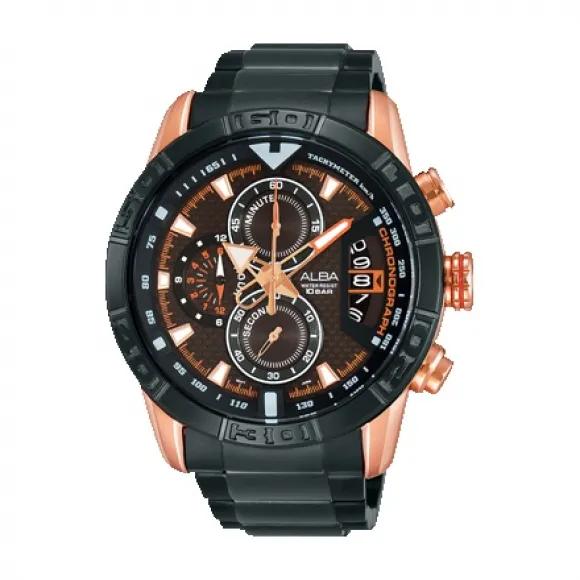 雅柏/Alba 46MM 不锈钢表壳 男表 AV6046X1