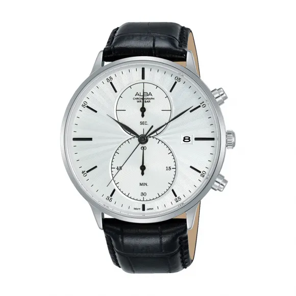 雅柏/Alba 43MM 不锈钢表壳 男表 AW4011X1