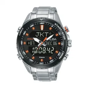 雅柏/Alba 45MM 不锈钢表壳 男表 AZ4057X1