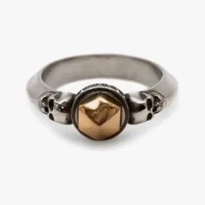 亚历山大麦昆/Alexander McQueen 黄金白银 女士 戒指 688427J160Z1336 