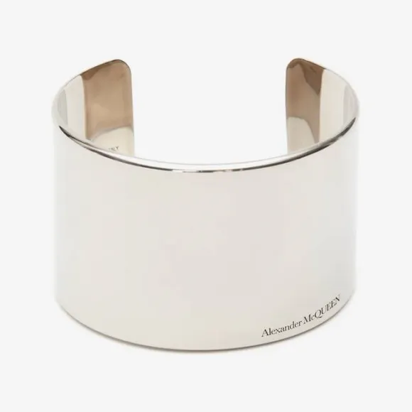 亚历山大麦昆/Alexander McQueen 古董银 女士 手镯 708954J160Y0446 