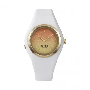 爱华时/Alfex IP黄金抛光/白硅 石英机芯 5751-2191