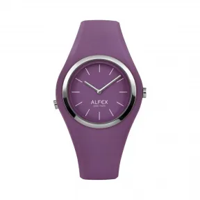 爱华时/Alfex 不锈钢抛光/硅紫 石英机芯 5751-951