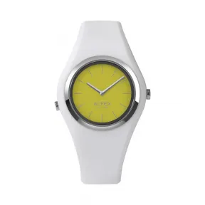 爱华时/Alfex 不锈钢抛光/白硅 石英机芯 5751-983