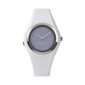 爱华时/Alfex 不锈钢抛光/白硅 石英机芯 5751-985