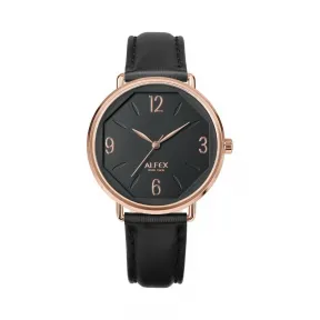 爱华时/Alfex 叶玫瑰金抛光 石英机芯 5784-2245