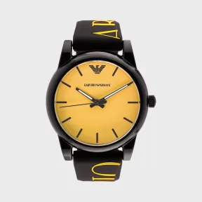 安普里奥·阿玛尼/Emporio Armani 带标识硅胶手表 | 中性 50237888vf