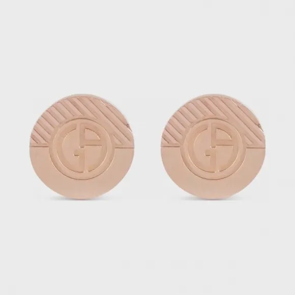 阿玛尼/Armani 圆形银袖扣丨袖口 53P8130A81301171