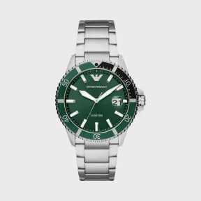 阿玛尼/Armani 时尚钢带绿盘石英腕表 | 石英腕表 AR11338_NLP