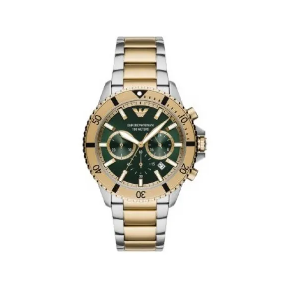 Emporio Armani 43.5MM 不锈钢 石英机芯 男士 腕表 AR11586