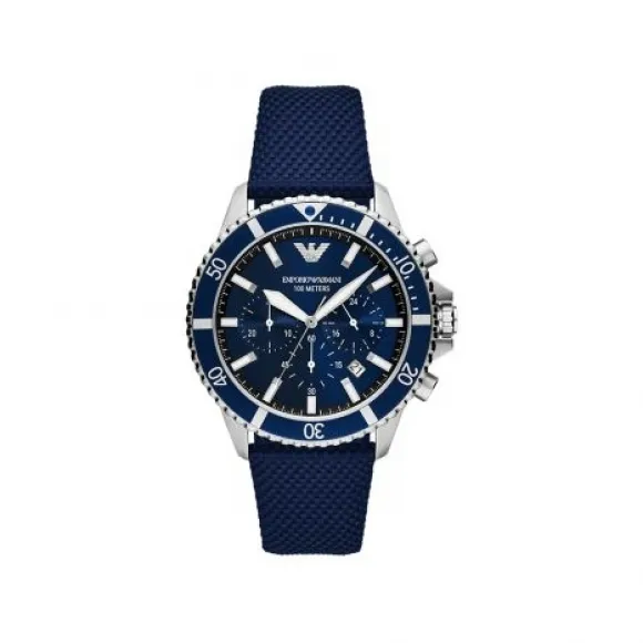 Emporio Armani 43.5MM 不锈钢 石英机芯 男士 腕表 AR11588