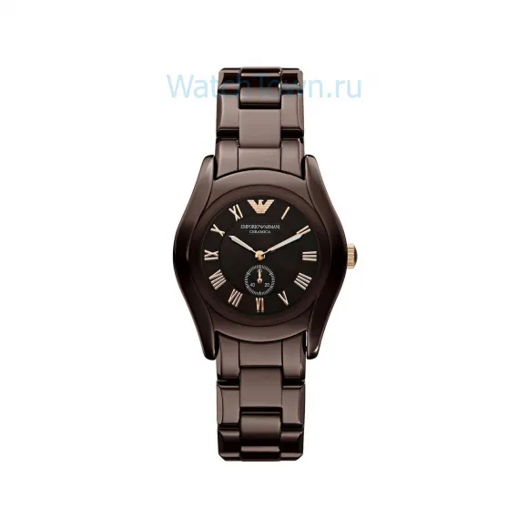Emporio Armani Ceramica系列 不锈钢医用钢（防过敏）陶瓷 35 MM 石英机芯 女表 AR1448