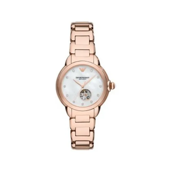 Emporio Armani 34MM 不锈钢 自动机械机芯 女士 腕表 AR60072