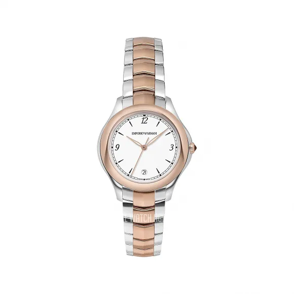 Emporio Armani  32.00 MM 拉丝/抛光钢 石英机芯 女表 ARS8506