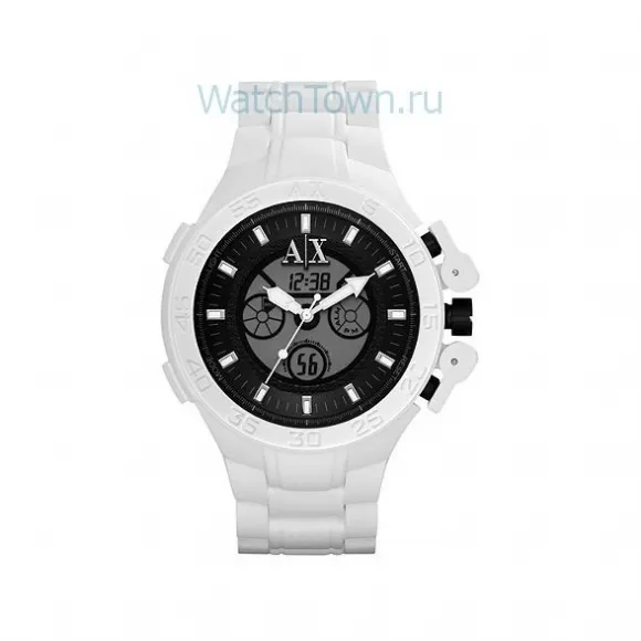 Armani Exchange 系列 不锈钢 50 MM 石英机芯 男表 AX1195