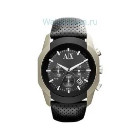 Armani Exchange 系列 不锈钢 44 MM 石英机芯 男表 AX1198