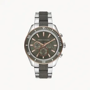 Armani Exchange 男士 手表 46MM 不锈钢 石英机芯   AX1830