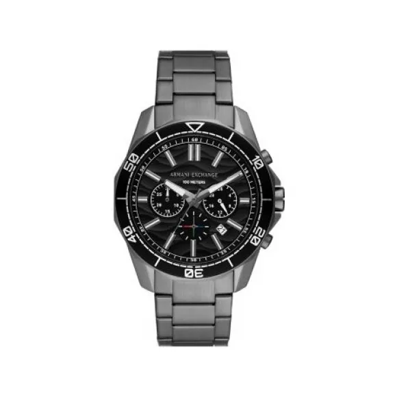 Armani Exchange 44MM 不锈钢 石英机芯 男士 腕表 AX1959
