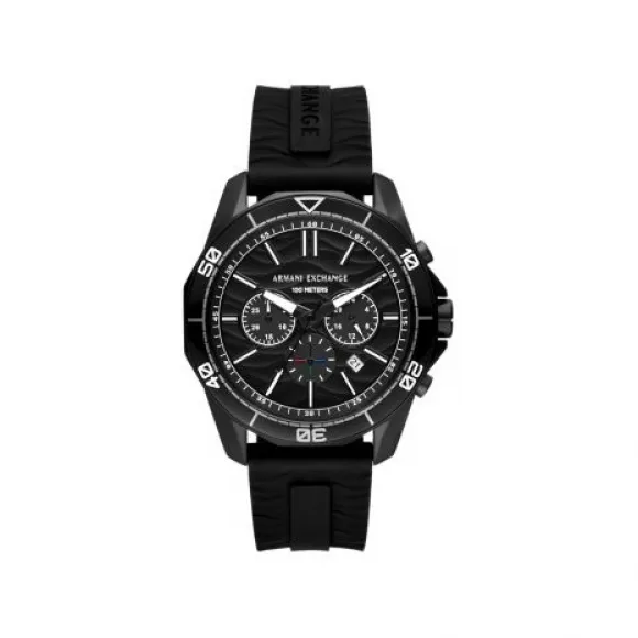 Armani Exchange 44MM 不锈钢 石英机芯 男士 腕表 AX1961