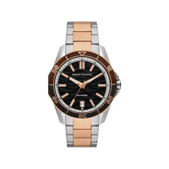 Armani Exchange 44MM 不锈钢 石英机芯 男士 腕表 AX1962