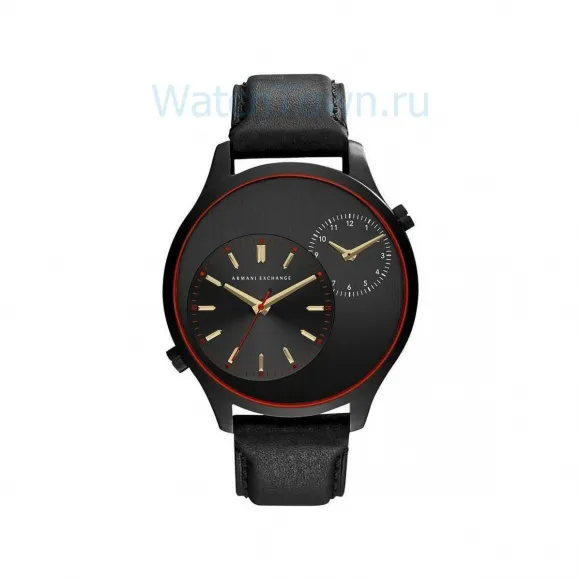 Armani Exchange Hampton系列 不锈钢, PVD涂层 48 MM 石英机芯 男表 AX2168