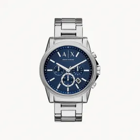 Armani Exchange 男士 手表 45MM 不锈钢 石英机芯   AX2509