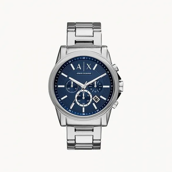 Armani Exchange 男士 手表 45MM 不锈钢 石英机芯   AX2509