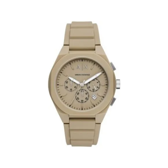 Armani Exchange 44MM 尼龙 石英机芯 男士 腕表 AX4162