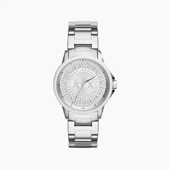 Armani Exchange 女士 手表 35MM 不锈钢 石英机芯   AX4320