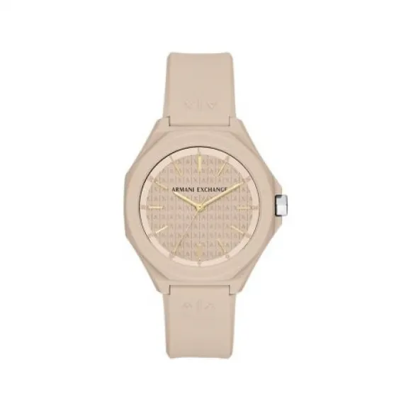 Armani Exchange 40 mm 尼龙 石英机芯 女士 腕表 AX4603