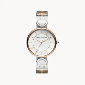 Armani Exchange 女士 手表 38MM 不锈钢 石英机芯   AX5381