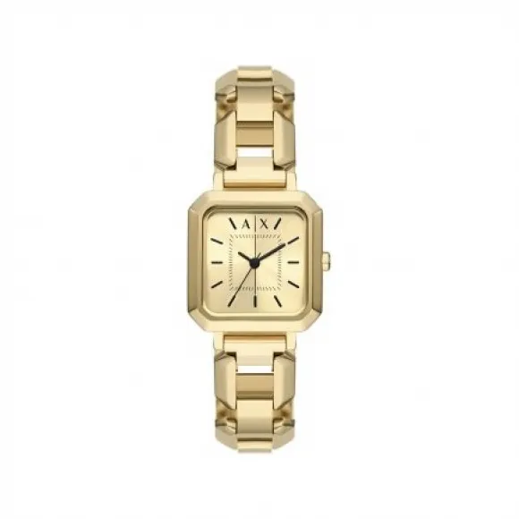 Armani Exchange 27MM 不锈钢 石英机芯 女士 腕表 AX5721