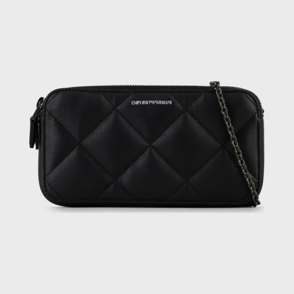 阿玛尼/Armani 印花LOGO绗缝链条包丨包袋- Y3H248Y284I