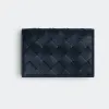 葆蝶家/Bottega Veneta 太空灰 / 花粉黄 100% 牛皮革  名片卡包 605720VCPQA8866