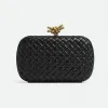 葆蝶家/Bottega Veneta Knot晚装包-BV晚装包-Bottega Veneta晚装包-女士手拿包 717622V01D11019