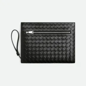 葆蝶家/Bottega Veneta 中号Intrecciato编织收纳包 732638V2E418803