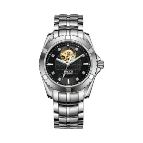 拜戈/Balco 不锈钢表壳 透视螺纹底盖 机械 自动机械机芯 男表 1011AL2606