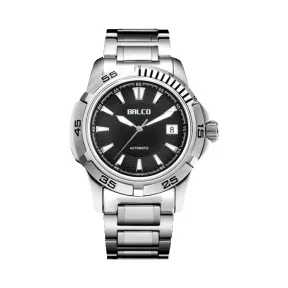 拜戈/Balco 不锈钢表壳 螺丝锁紧透视后盖 型动系列 自动机械机芯 男表 1011AM2756