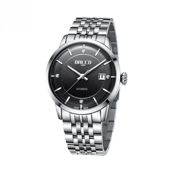 拜戈/Balco 316L精钢表壳、表圈 机械系列 自动机械机芯 男表 1018AM3616M