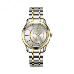 拜戈/Balco 不锈钢表壳 不锈钢表圈电黄金 旋入式底盖 Sincere Series 石英机芯 男表 1030Q2804