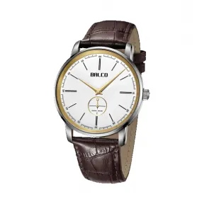 拜戈/Balco 316L精钢表壳 316L精钢间PVD金色圈口 古董纪念系列 石英机芯 男表 1130Q3424