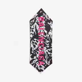 巴黎世家/Balenciaga ‎女士‎ ‎绣球玫瑰色 ‎ ‎Balenciaga品牌标识丝巾 ‎ | Balenciaga 550536-300B1-5660