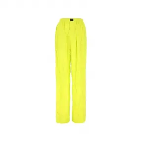 巴黎世家/Balenciaga 荧光黄绿色 粘胶 睡裤 659026TMO607204