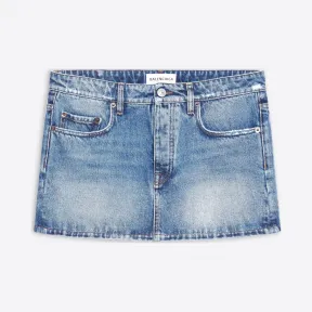 巴黎世家/Balenciaga 女士 虎年系列低腰迷你裙 681802TJW734200