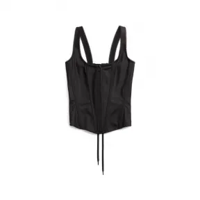 巴黎世家/Balenciaga 背心胸衣 在 黑 746213-TNV49-1000