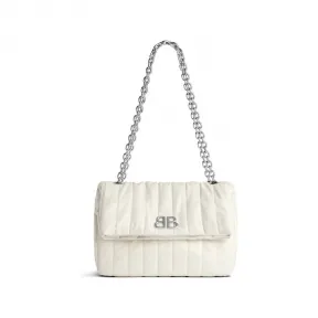 巴黎世家/Balenciaga Monaco绗缝小号链带包 7659662AASE9106