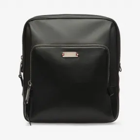 巴利/Bally 黑色涂层棉和小牛皮混纺斜挎包 6227994