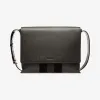 巴利/Bally 炭灰色小牛皮斜挎包 6228714